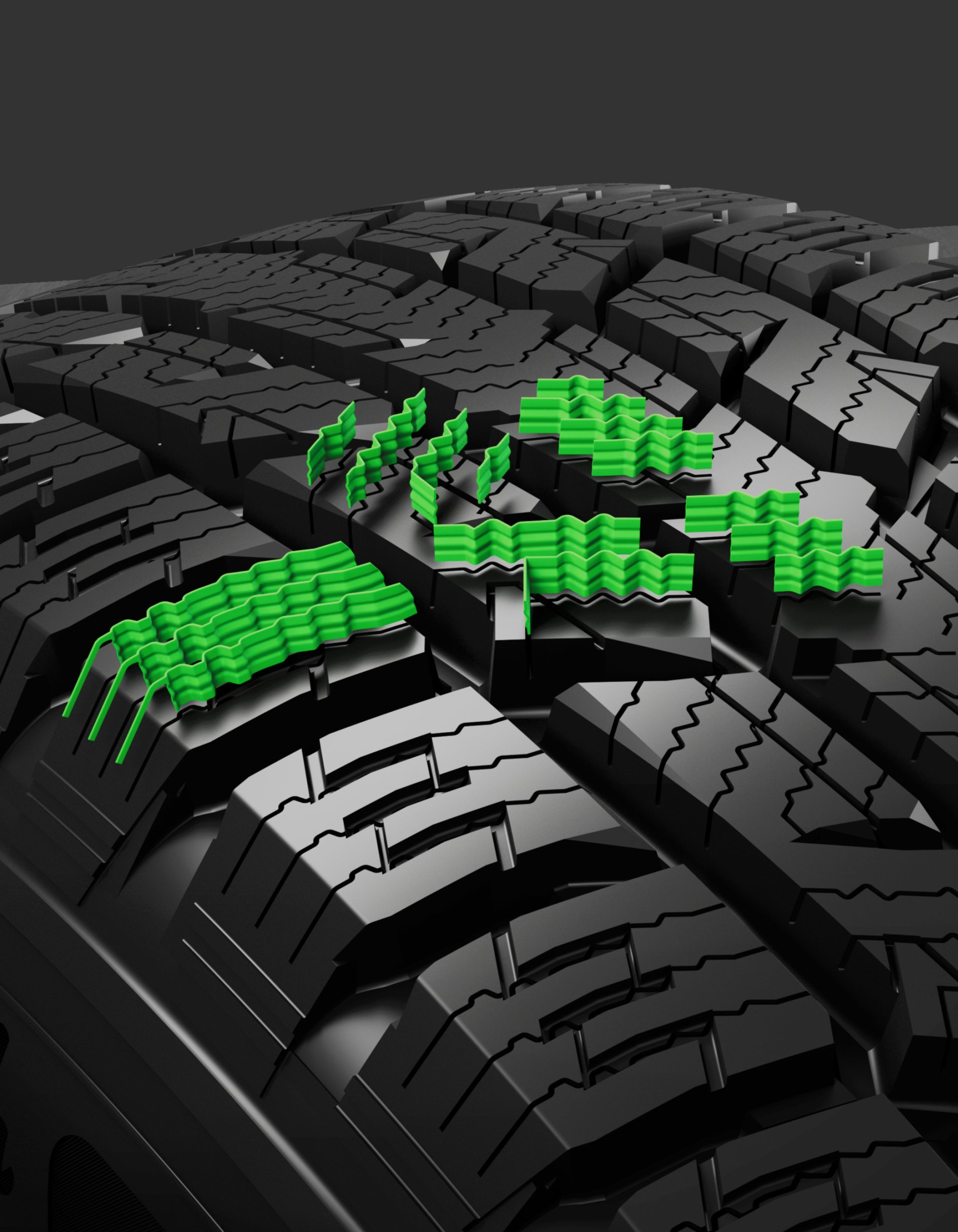 Система разнонаправленных ламелей
